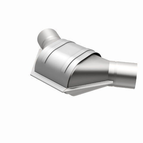 MagnaFlow universal catalytic converter 2 inch inlet/outlet stainless steel Federal EPA compliant OBDII 99184h