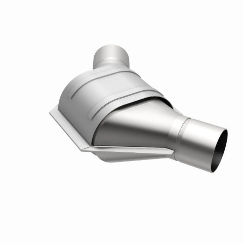MagnaFlow universal catalytic converter 2 inch inlet/outlet stainless steel Federal EPA compliant OBDII 99184h