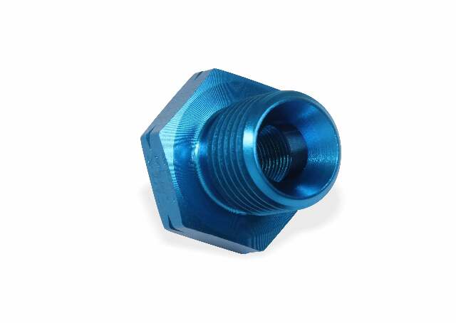 Earl's GM LS Oil Pressure Gauge Adapter Fittings - 9919AUJERL AN fitting
