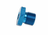Earl's GM LS Oil Pressure Gauge Adapter Fittings - 9919AUJERL AN fitting