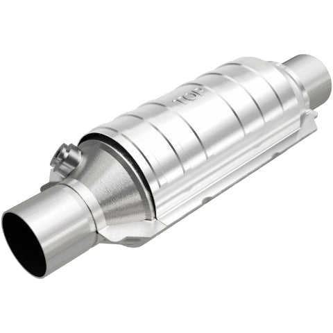 MagnaFlow universal catalytic converter 3 inch inlet/outlet stainless steel Federal EPA compliant OBDII 99309h