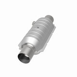 MagnaFlow universal catalytic converter 2 inch inlet/outlet stainless steel Federal EPA compliant OBDII 99324h