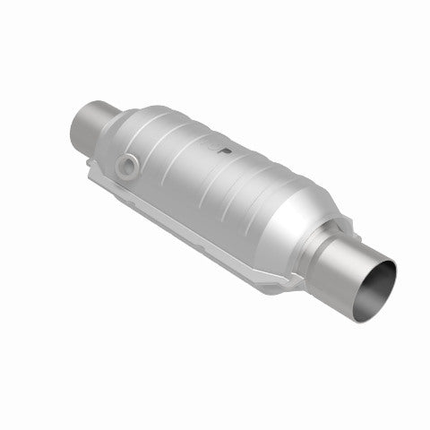MagnaFlow universal catalytic converter 2 inch inlet/outlet stainless steel Federal EPA compliant OBDII 99324h