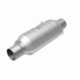 MagnaFlow universal catalytic converter 2.25 inch inlet/outlet stainless steel Federal EPA compliant OBDII 99325h
