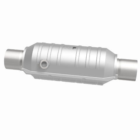 MagnaFlow universal catalytic converter 2.5 inch inlet/outlet stainless steel Federal EPA compliant OBDII 99326h