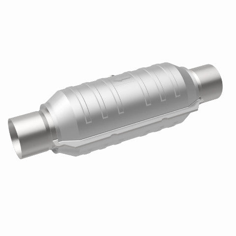 MagnaFlow universal catalytic converter 1.75 inch inlet/outlet stainless steel Federal EPA compliant OBDII 99353h