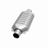 MagnaFlow universal catalytic converter 2.5 inch inlet/outlet stainless steel Federal EPA compliant OBDII 99506h