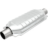 MagnaFlow universal catalytic converter 2.5 inch inlet/outlet stainless steel Federal EPA compliant OBDII 99506h