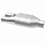MagnaFlow universal catalytic converter 2.5 inch inlet/outlet stainless steel Federal EPA compliant OBDII 99667h