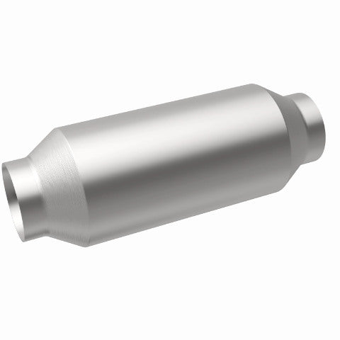 MagnaFlow universal catalytic converter 2.5 inch inlet/outlet stainless steel Federal EPA compliant OBDII 99756h