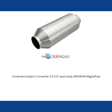 MagnaFlow universal catalytic converter 3 inch inlet/outlet stainless steel Federal EPA compliant OBDII 99759h