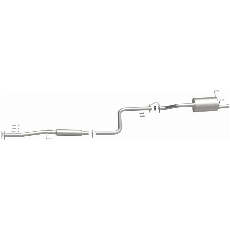 Fits 1993-1995 Honda Civic del Sol 1.5L Direct-Fit Replacement Exhaust 106-0306 aluminized steel