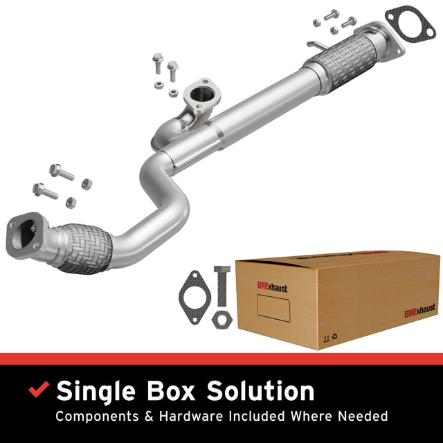 2010-2011 Chevy Equinox Direct-Fit Front Pipe Kit 107-0166 steel