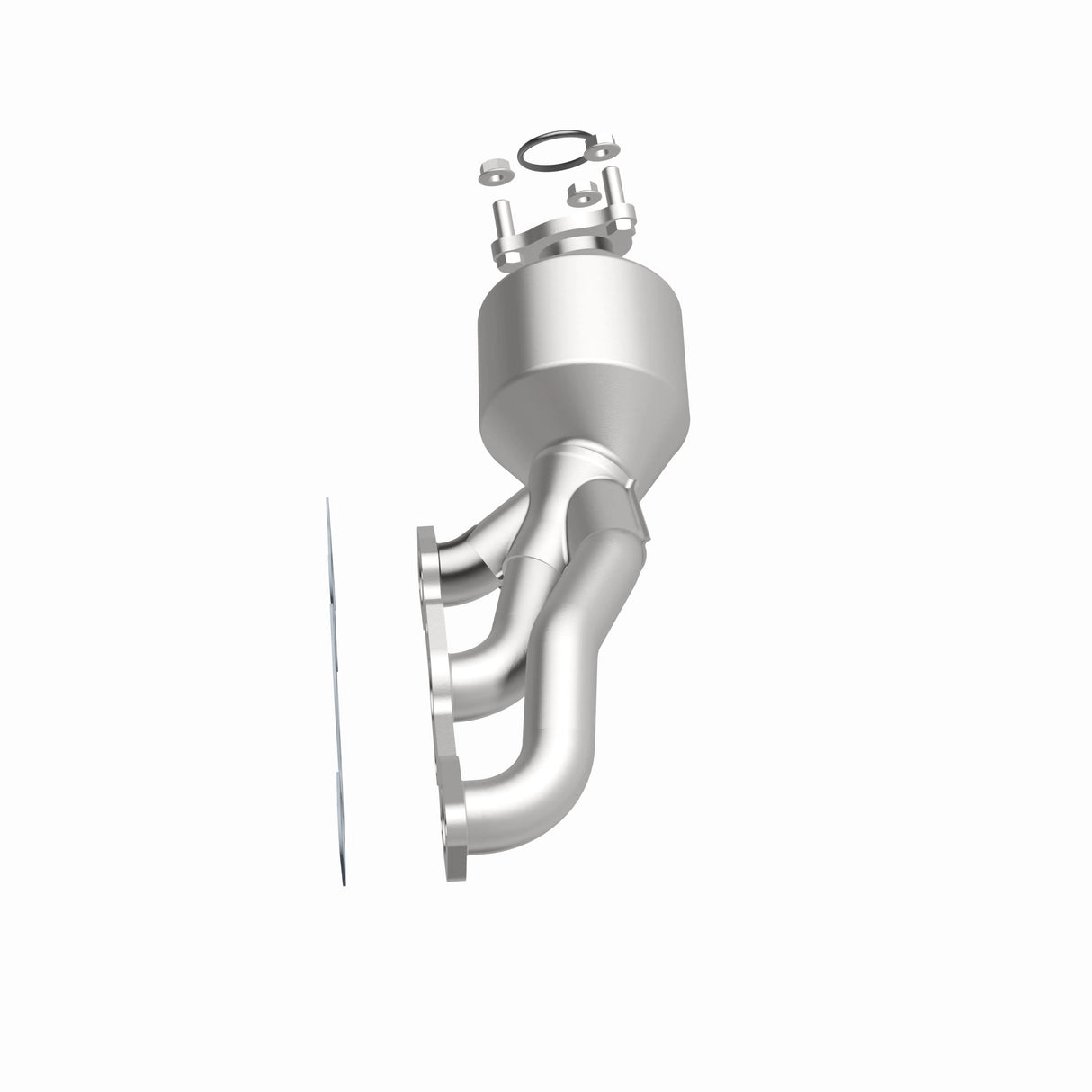 Catalytic Converter with Integrated Exhaust Manifold for HM Grade Federal / EPA Compliant Direct-Fit Manifold Catalytic