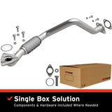 2004-2008 Chevy Aveo Direct-Fit Front Pipe Kit 107-0055 steel