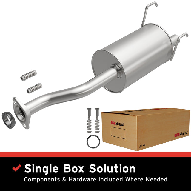 1992-2000 Honda Civic Direct-Fit Muffler Kit 108-0058 aluminized steel