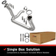1988-1994 Chevy S10 Blazer Direct-Fit Front Pipe Kit 107-0176 steel