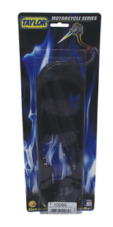 Spark Plug Wire Set Universal 8mm Silicone Spiro Pro 180? 350 ohm/ft Black 10085