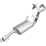 Fits 1999-2002 Toyota 4Runner Direct-Fit Replacement Exhaust System 106-0022