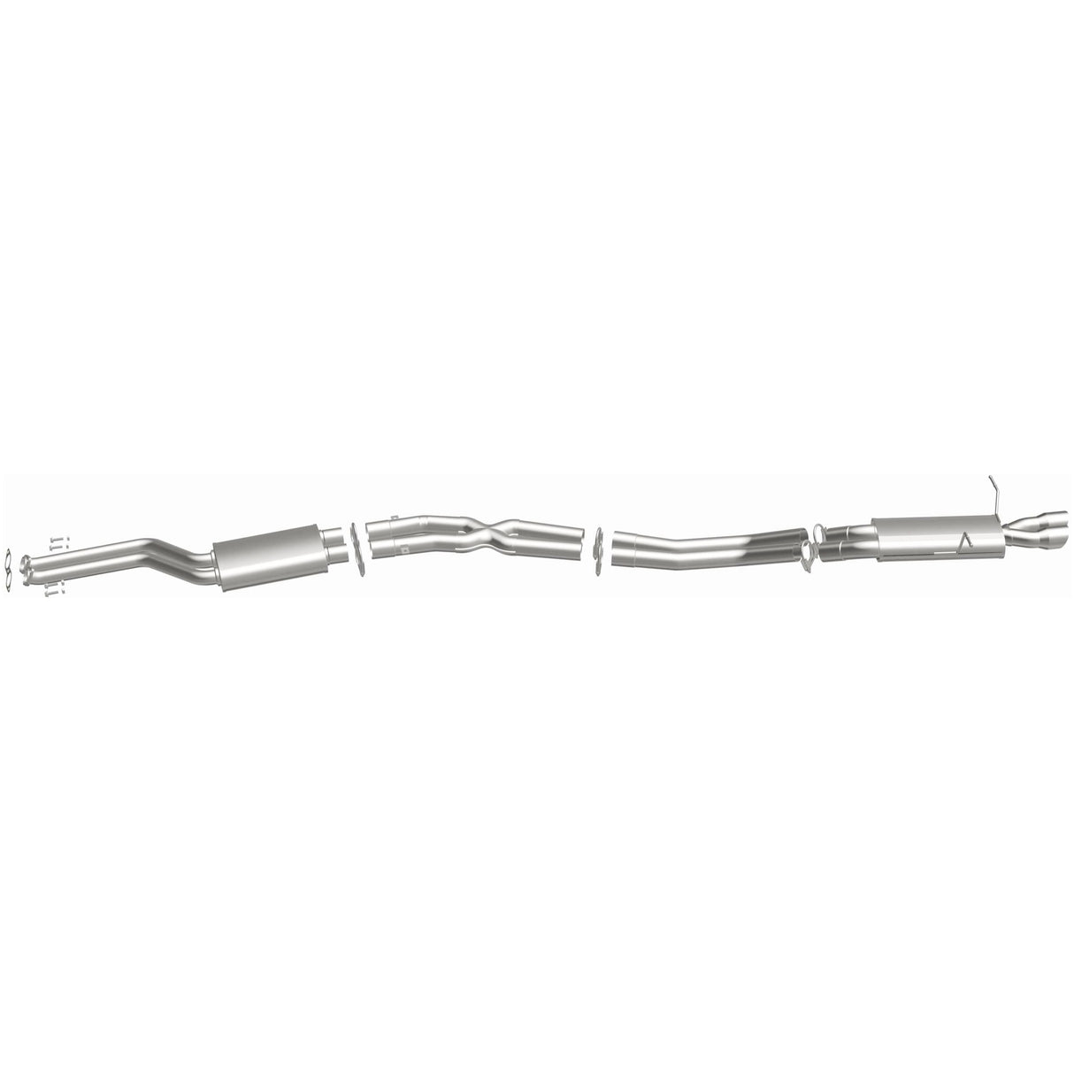 2001-2006 BMW 330Ci Direct-Fit Replacement Exhaust System 106-0909 aluminized steel
