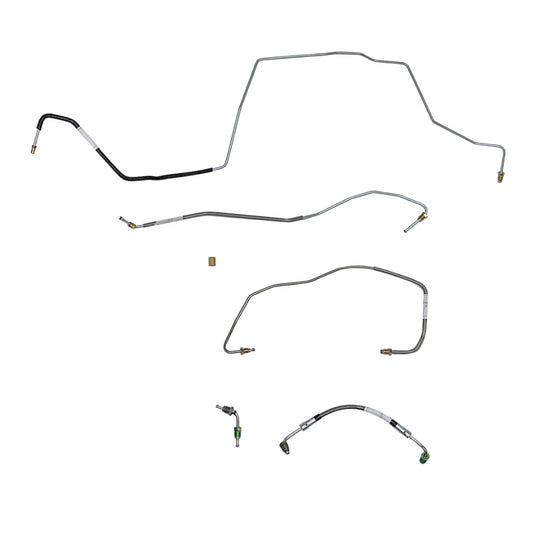 00-07 Chevy Monte Carlo Front Brake Line Kit AWABS Stainless Steel