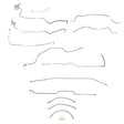 Brake Line for 1973-1979 Chevy C-10 w/ Single Cab and ; Complete ABS short bed stainless steel