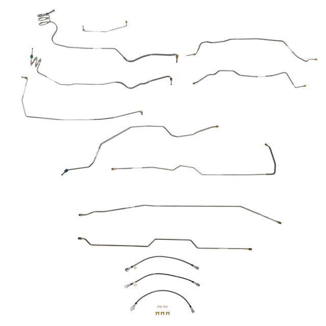 Brake Line for 1973-1979 Chevy C-10 w/ Single Cab and ; Complete ABS short bed stainless steel