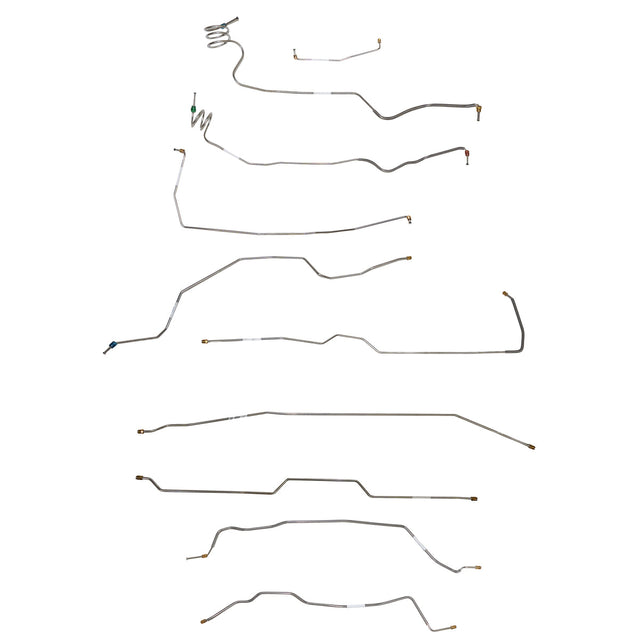 Complete Brake Line Kit for 1973-1979 Chevy C-10 w/ Single Cab and ; ABS short bed stainless steel
