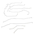 Complete Brake Line Kit for 2011 GMC Sierra 2500HD 6.0L, , Reg w/ Long; ABS 4WD stainless steel