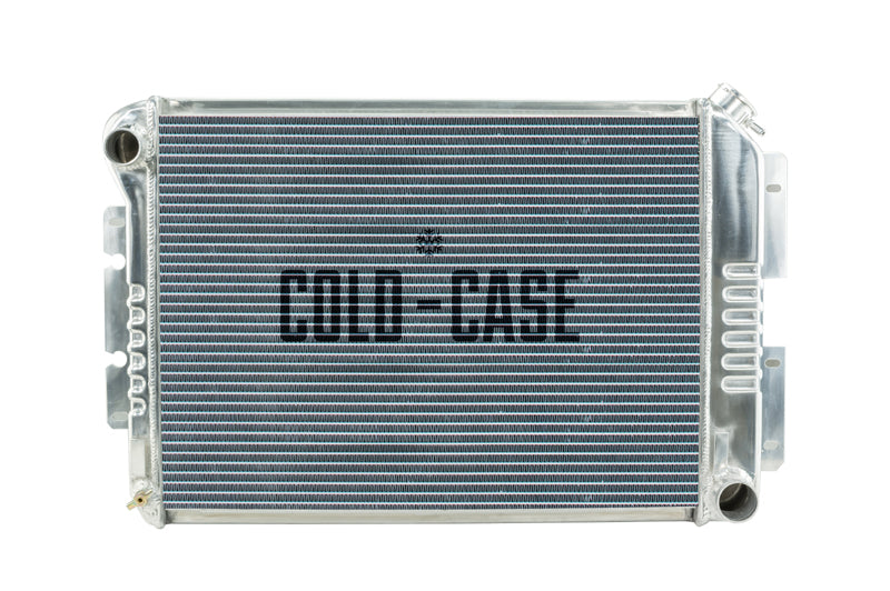 67-69 Camaro BB / Firebird Auto Transmission Aluminum radiator for 1967-1969 Firebird 2 row aluminum polished