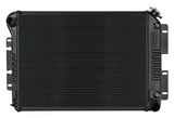 67-69 Camaro Nova Firebird Automatic Performance Radiator Black Night Rider