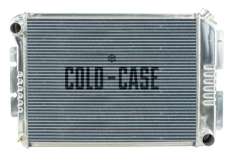 67-69 Camaro BB / Firebird Manual Transmission Aluminum radiator for 1967-1969 Firebird 2 row aluminum polished