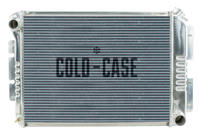 67-69 Camaro BB / Firebird Manual Transmission Aluminum radiator for 1967-1969 Firebird 2 row aluminum polished