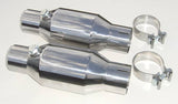 Universal High Flow 2.5 Inch Mini Catalytic Converters Metallic Substrate