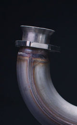 Pypes performance exhaust system 2.5 inch 304 stainless steel mandrel bent DGA13S