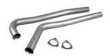 Pypes performance exhaust system fits 1964-1974 Chevy 2.5 inch 304 stainless steel mandrel bent DGU20S