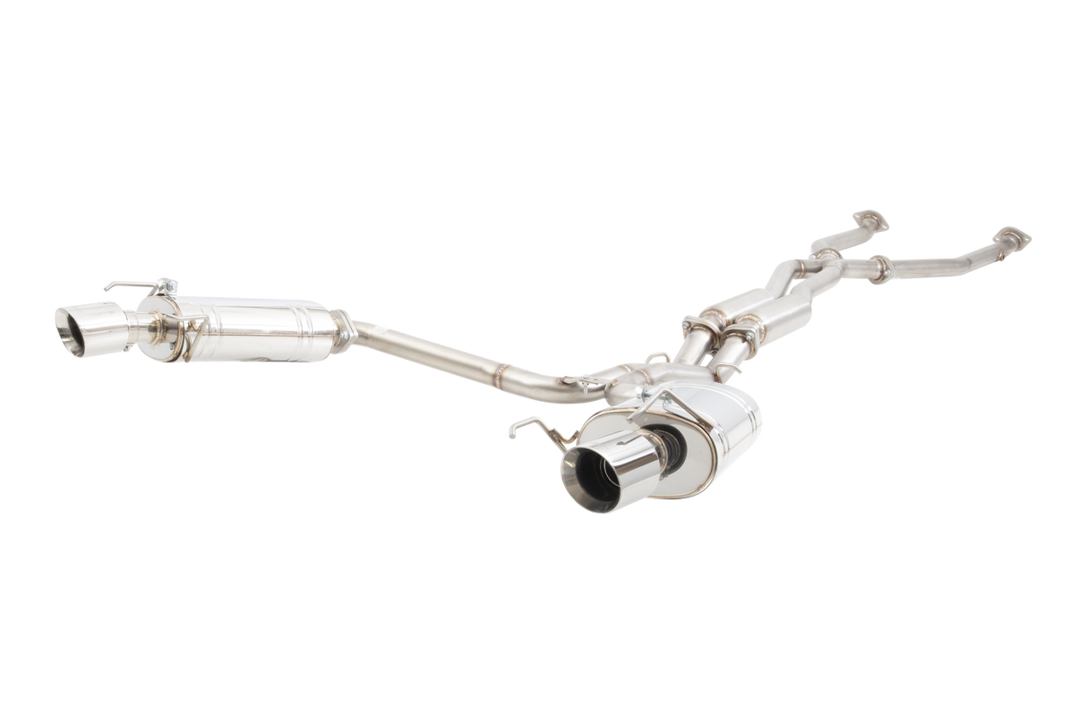 XFORCE Exhaust ES-LIS350-CBS for Lexus IS250 2006-2013 Dual Cat-Back Exhaust System