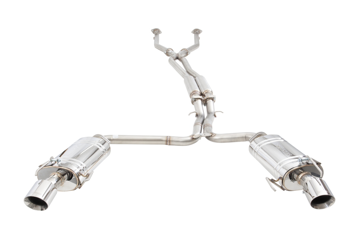 XFORCE Exhaust ES-LIS350-CBS for Lexus IS250 2006-2013 Dual Cat-Back Exhaust System