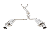 XFORCE Exhaust ES-LIS350-CBS for Lexus IS250 2006-2013 Dual Cat-Back Exhaust System