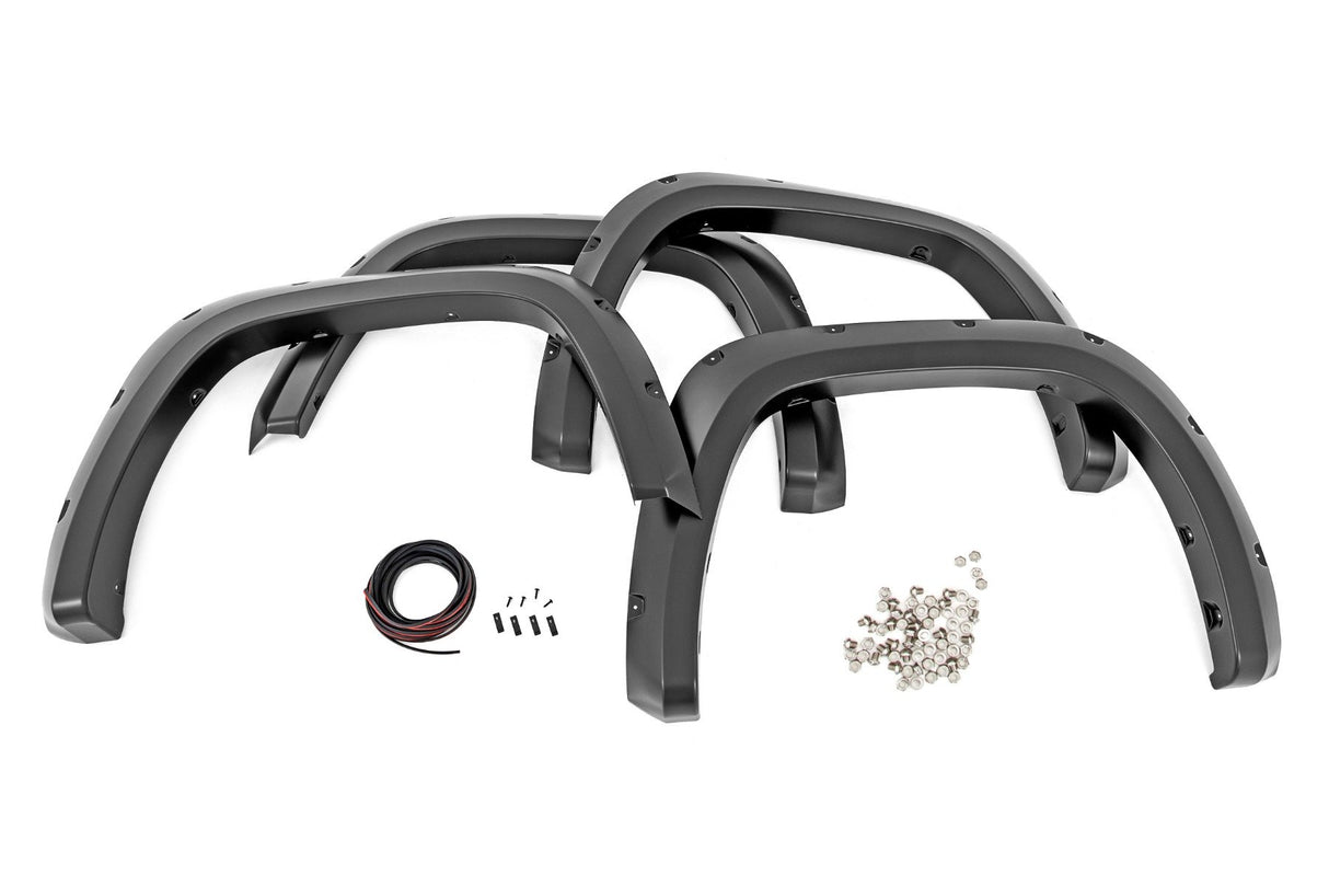 Fits Toyota Tundra 2WD/4WD (2022-2024) Pocket Fender Flares; F-T11413