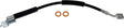 t Complete Brake Hose Kit For 92-01 Jeep Cherokee XJ 4WD Rubber HSK0060OM Fine Lines