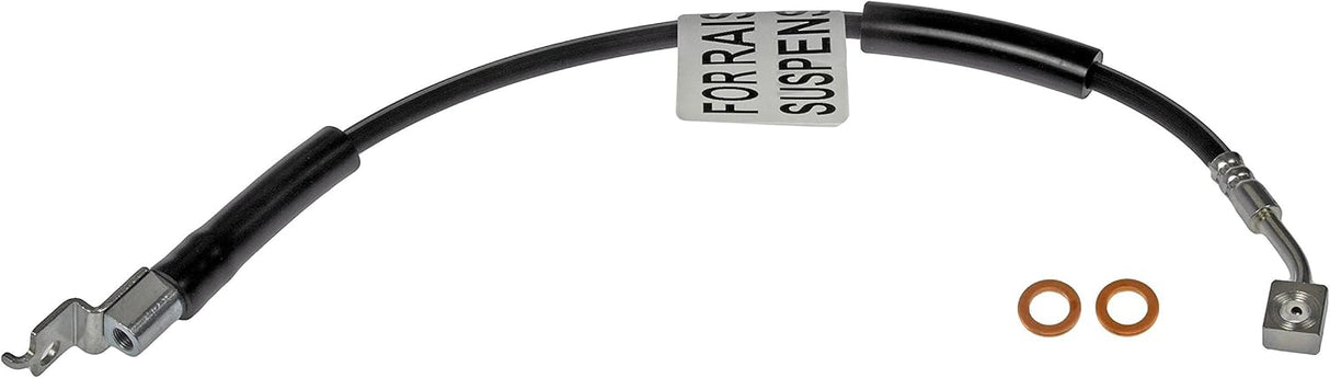 t 1997-2006 Jeep Wrangler w/ Lift Brake Hose Right Front Rubber FLH622065 Fine Lines
