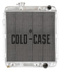 65-66 Ford Mustang 289 Aluminum Performance Radiator AT radiator 2 row aluminum polished