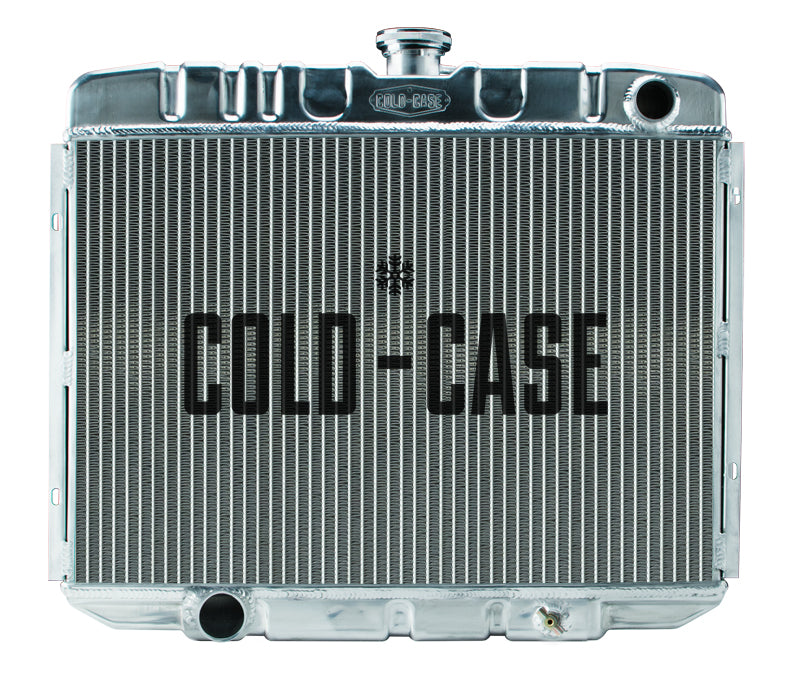 67-70 Mustang BB 24 Inch Aluminum Performance Radiator MT Cold Case Radiators