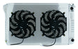 67-76 Chevy GMC Pickup Truck LS Swap Aluminum Radiator and 14 Inch Fan Kit 2 row aluminum polished