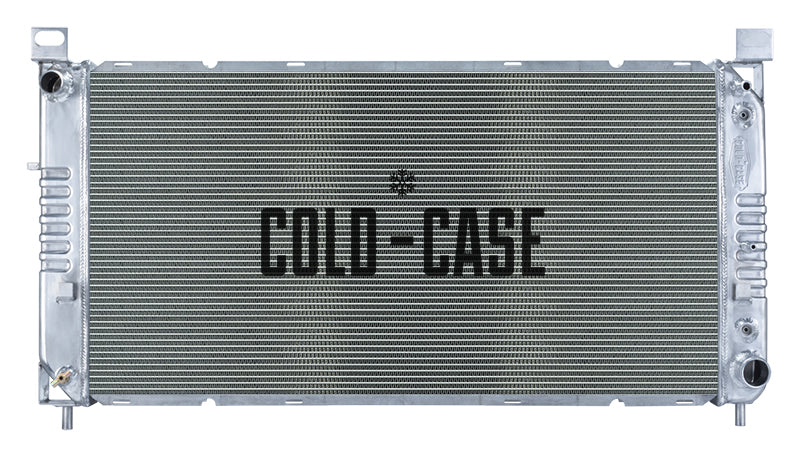 99-12 GM Truck w/o Oil Cooler Aluminum Performance Radiator radiator row aluminum polished