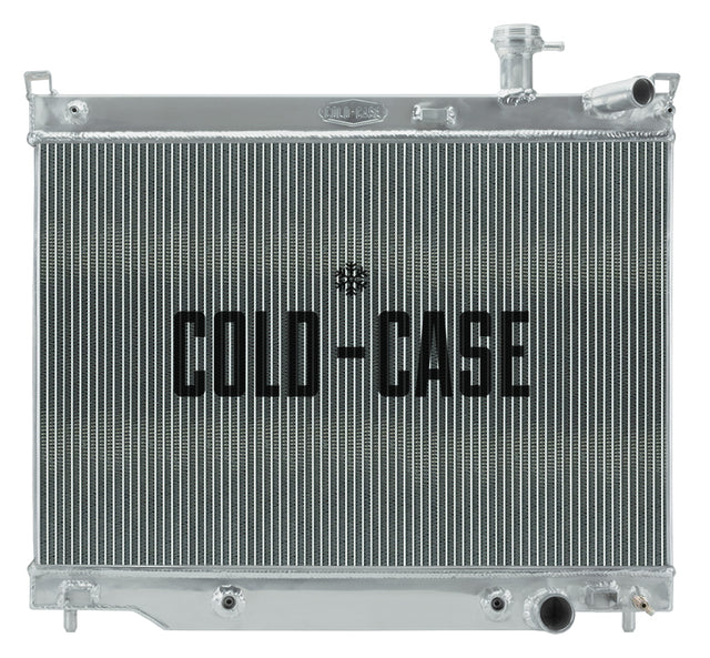 06-09 Chevy Trailblazer SS Aluminum Performance Radiator radiator row aluminum polished