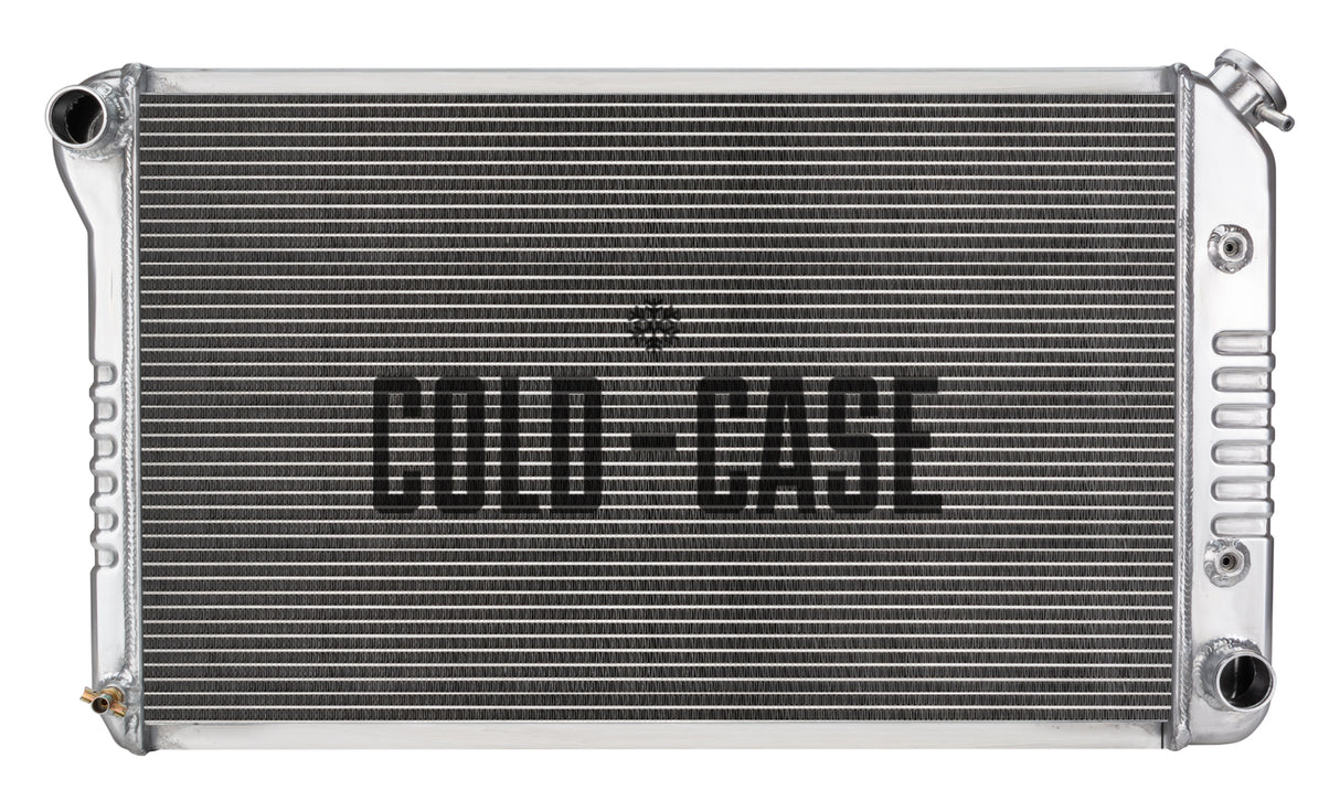 Firebird Radiator 70-81 Firebird Auto Transmission Aluminum radiator 2 row aluminum polished