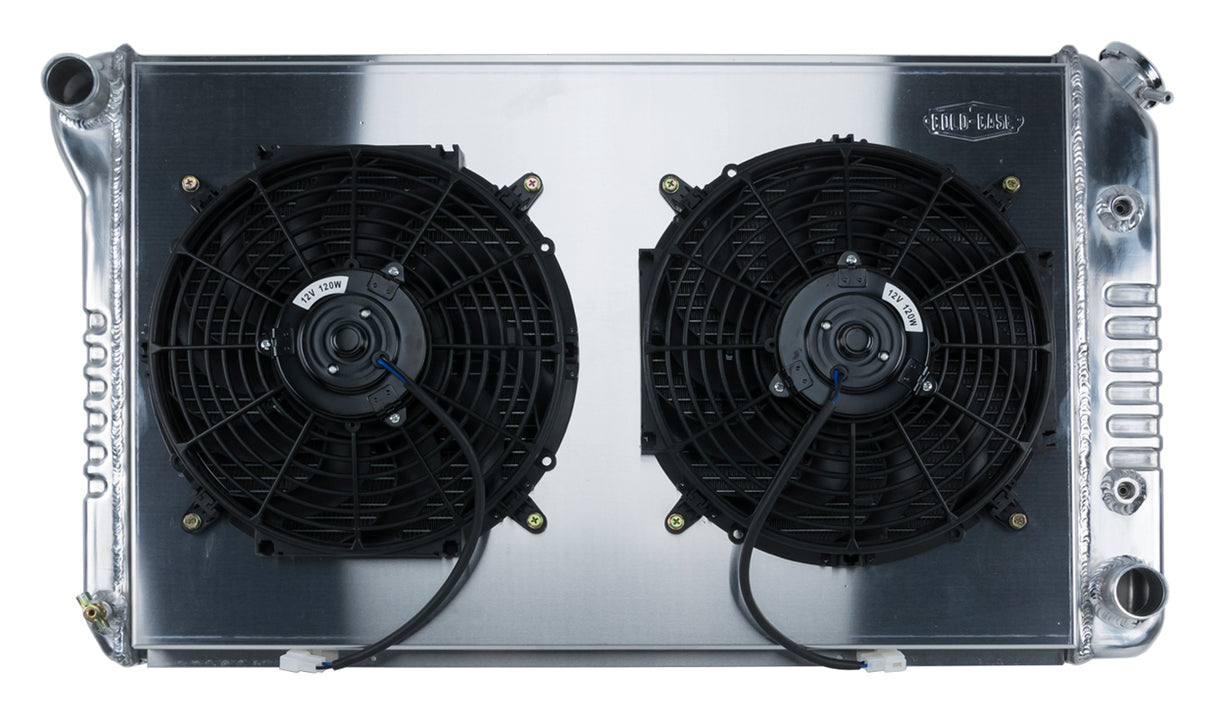 Firebird Radiator 70-81 Firebird Auto Transmission Aluminum And Dual Fan Kit
