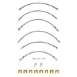 Brake Hose Kit for 2007-2018 GM 1500 Truck, Disc